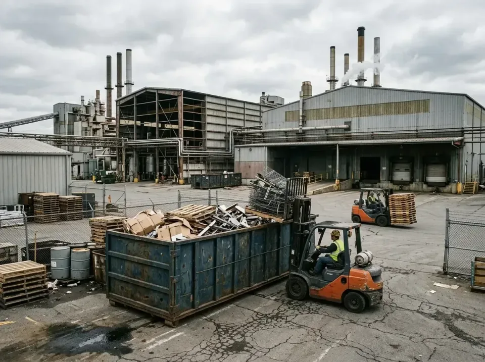 industrial-factory-scrap-conta-003 — frequently asked questions, Cheap Roll-off Dumpster Rentals in Penndel, PA